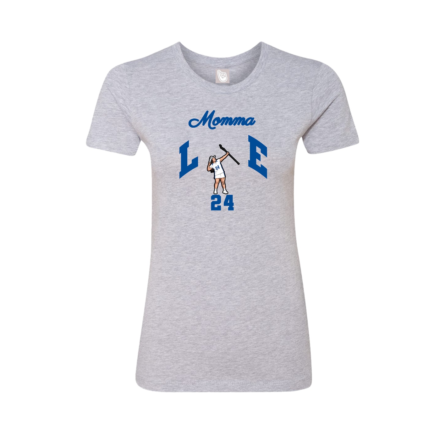 Womens Tee — Mothers Day Arch in Grey