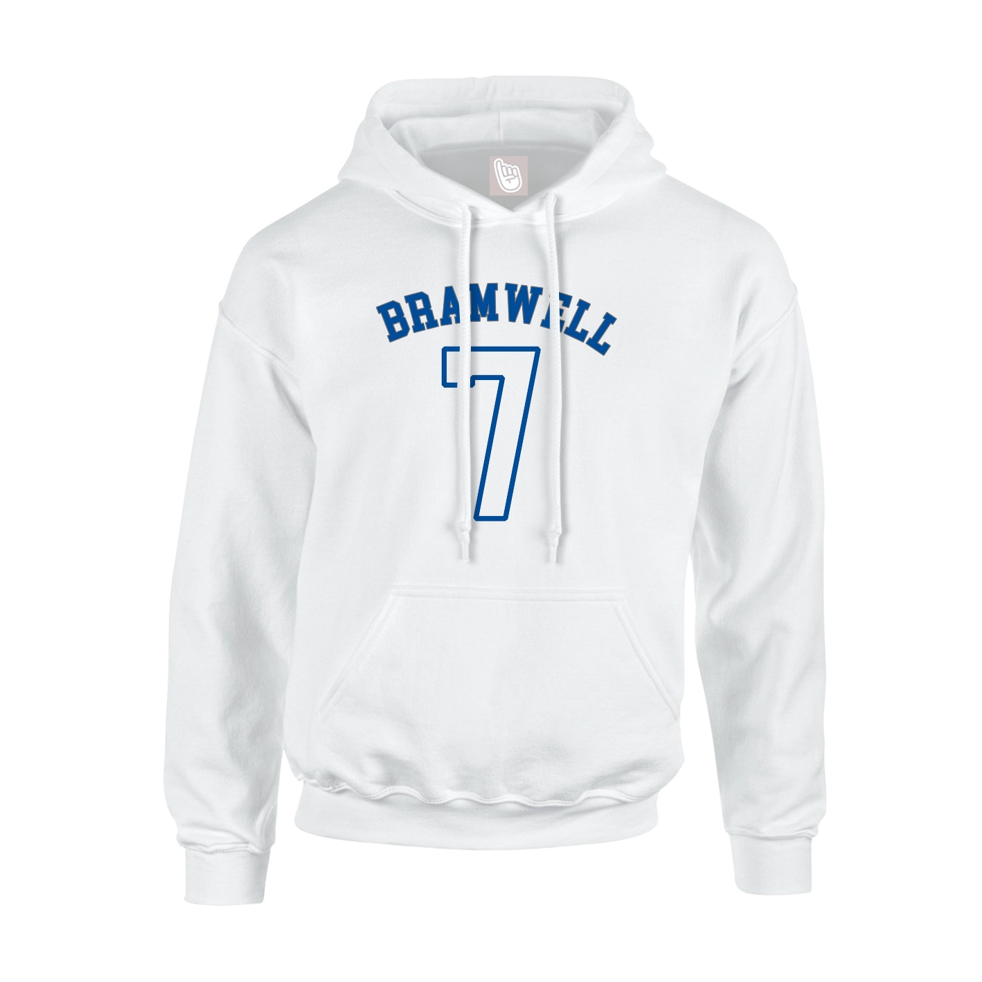 Hoodie — Shirsey Arch in White