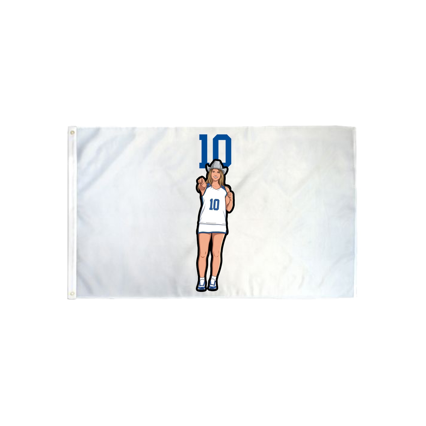 3x5 Flag — Number Top in Classic