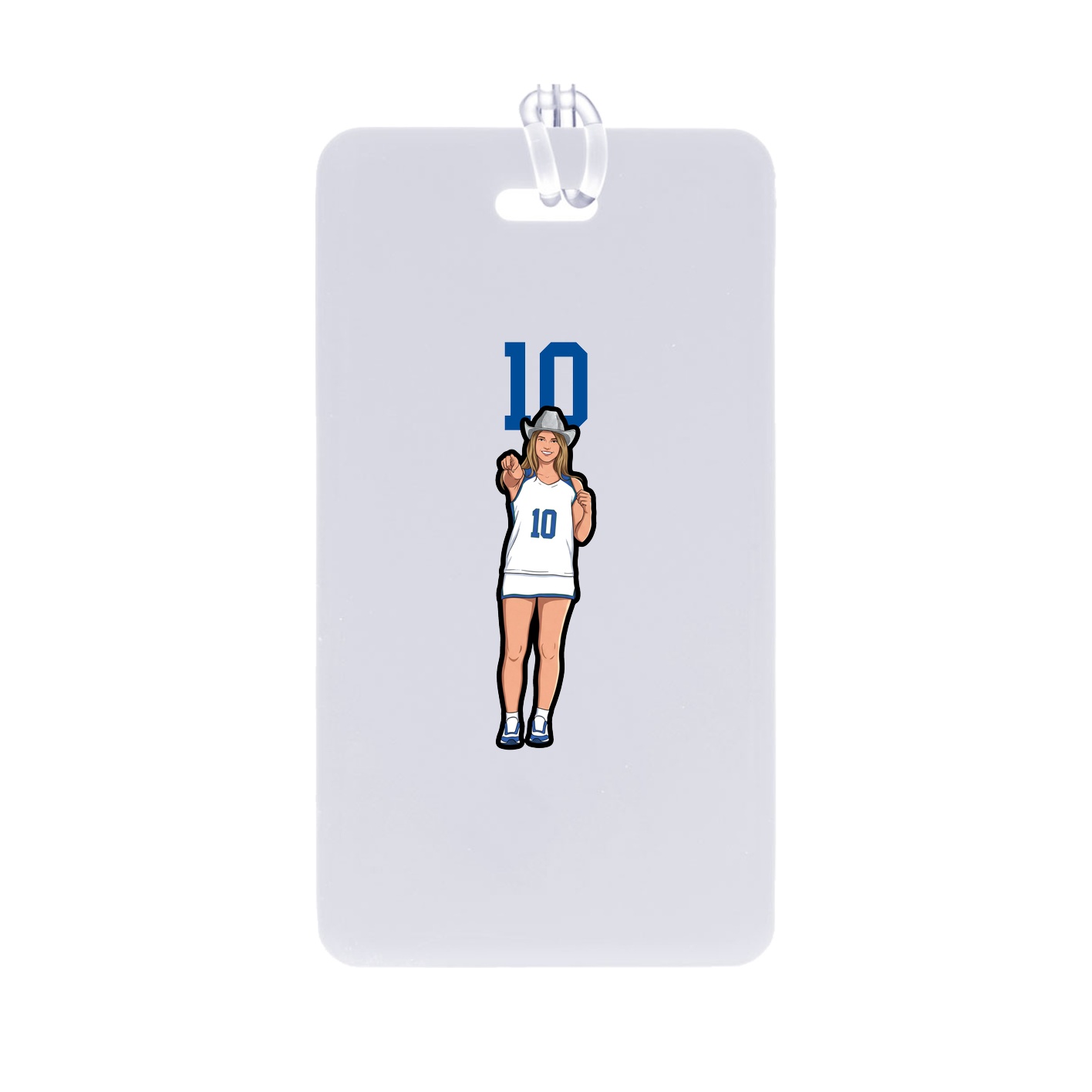 Bag Tag — Number Top in Classic