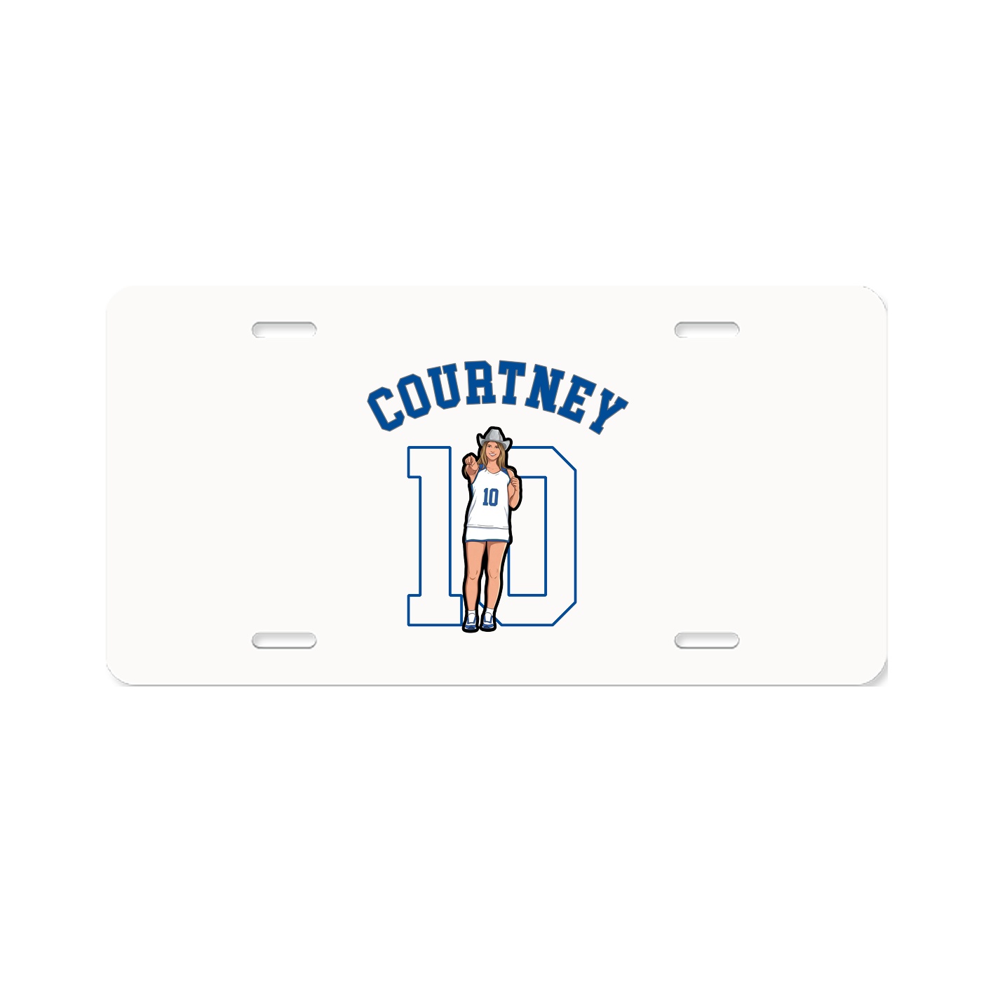 License Plate — Shirsey Arch in Classic