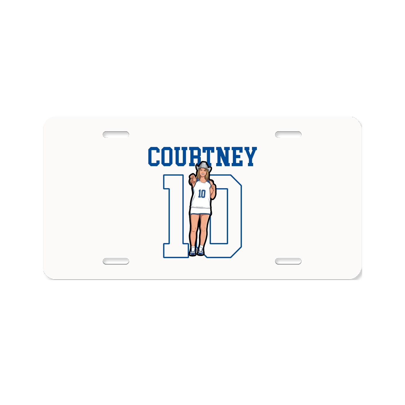 License Plate — Shirsey in Classic