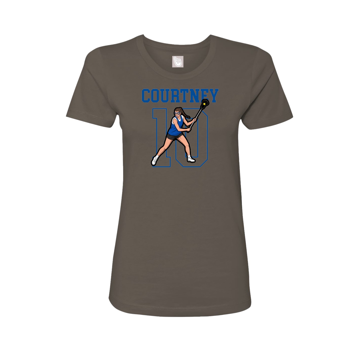 Fitted Women's Tee — Shirsey in Grey