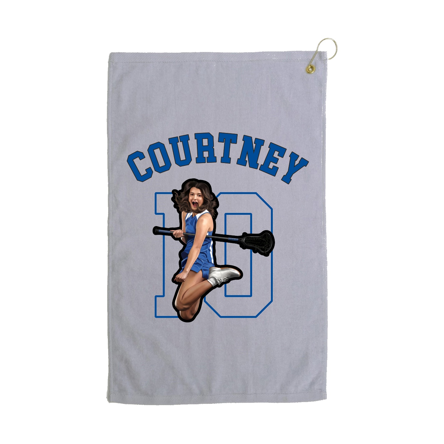 Golf Towel — Shirsey Arch in Grey