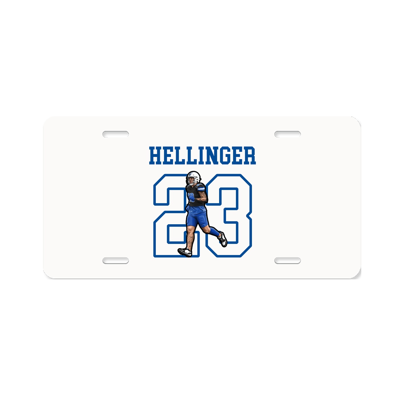 License Plate — Shirsey in Classic