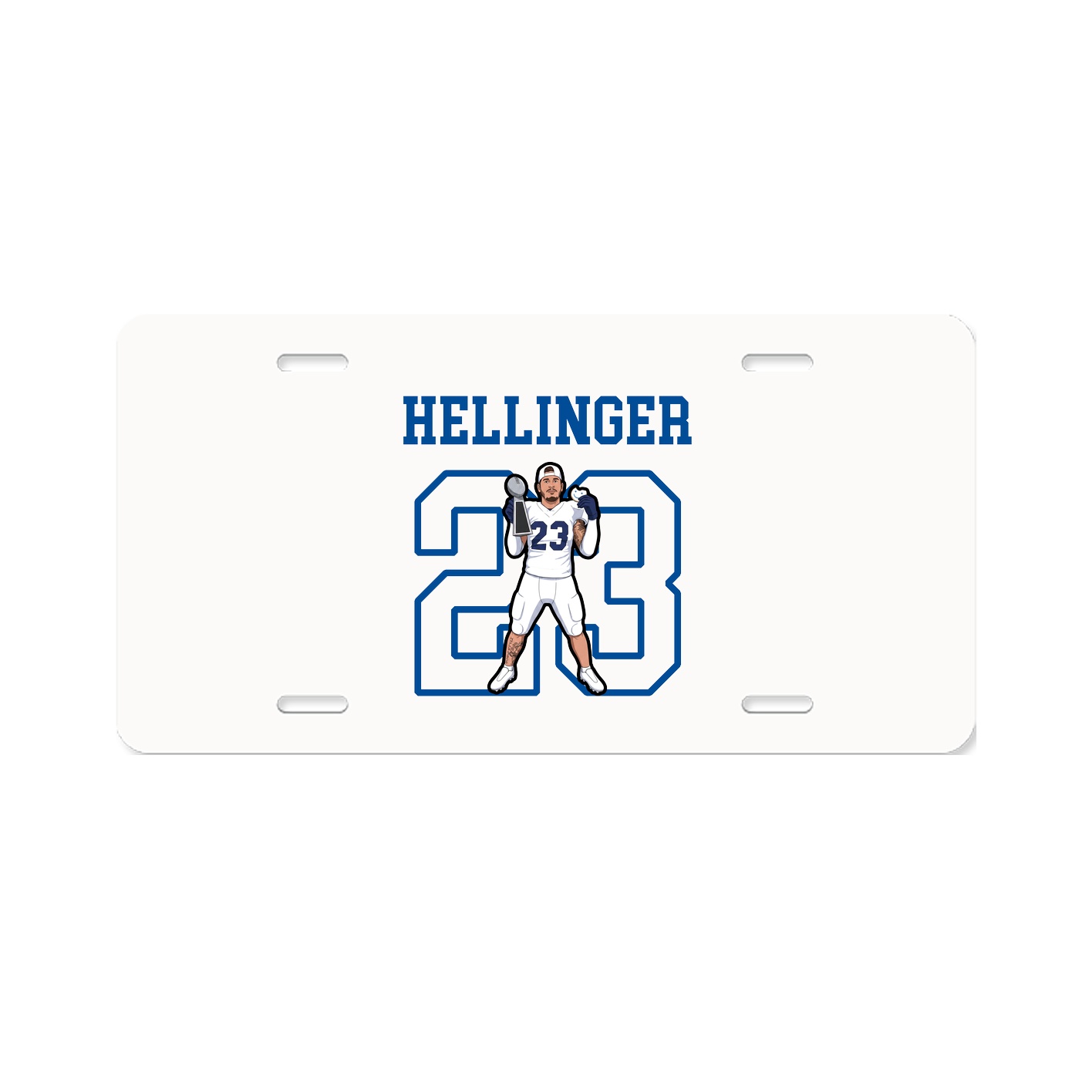 License Plate — Shirsey in Classic