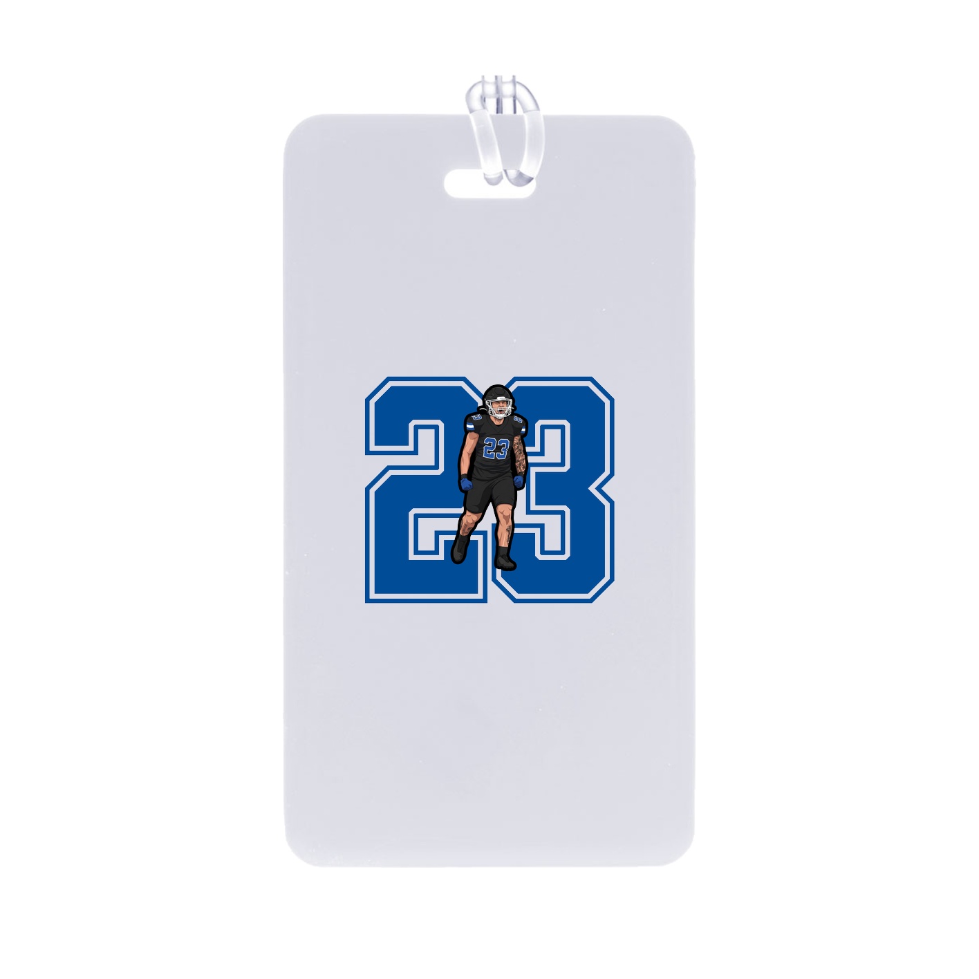 Bag Tag — Number in Classic