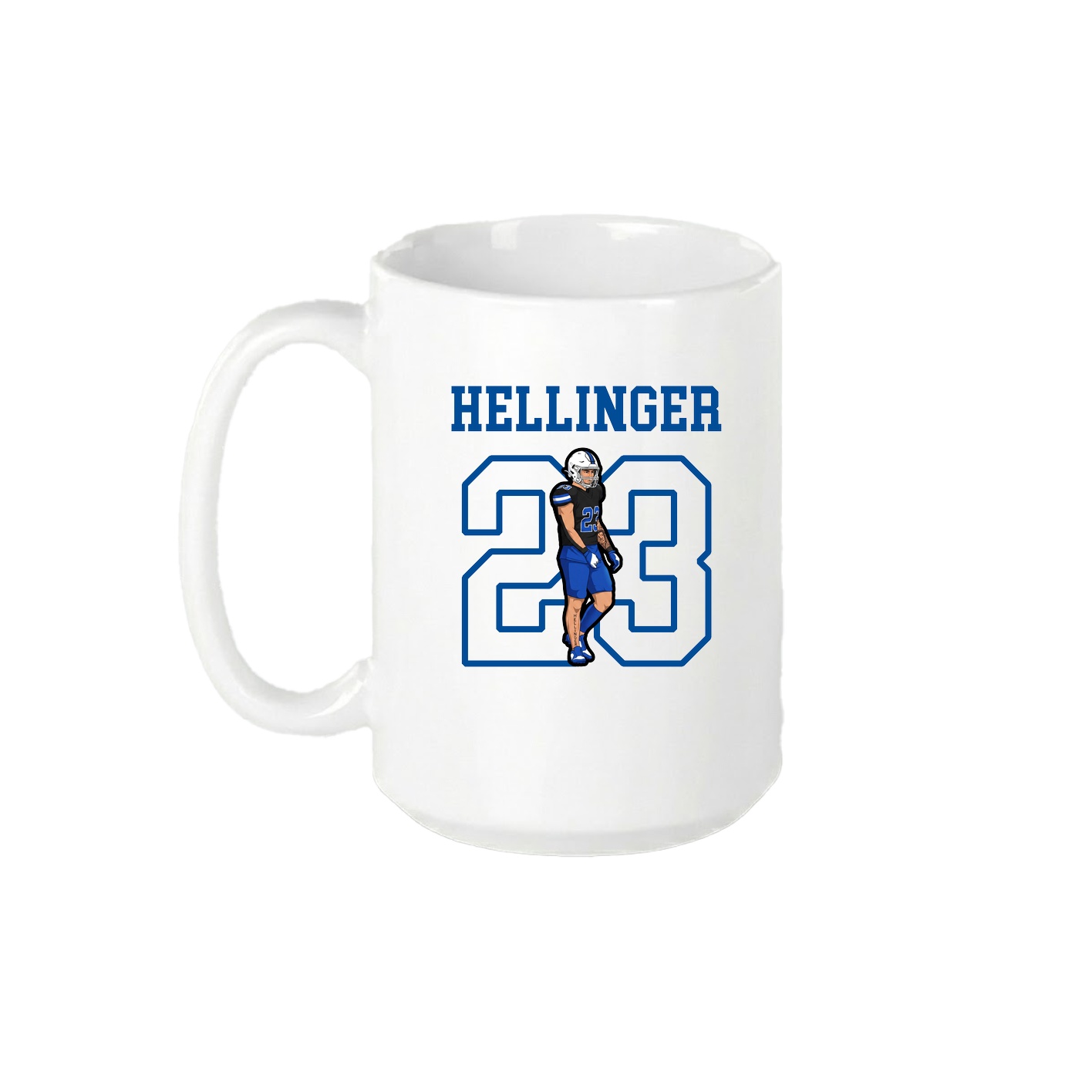 15oz Coffee Mug — Shirsey in White