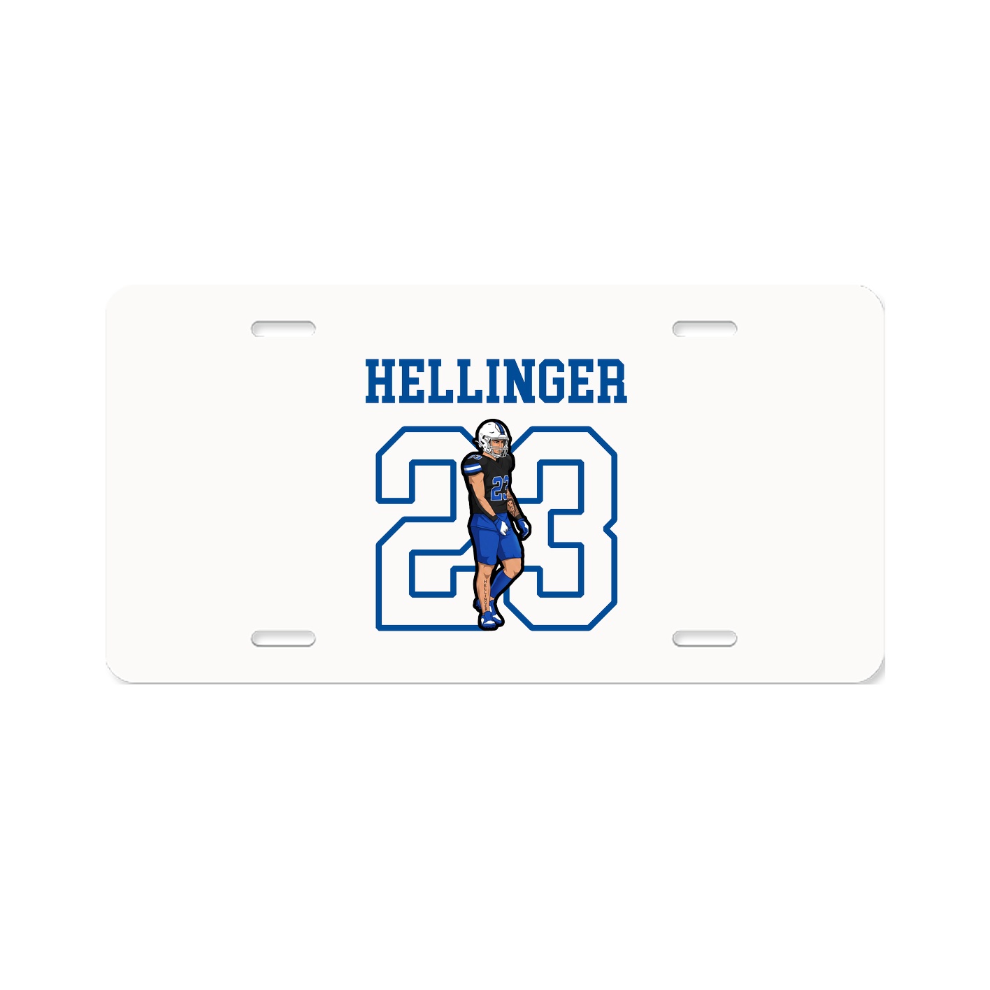 License Plate — Shirsey in Classic