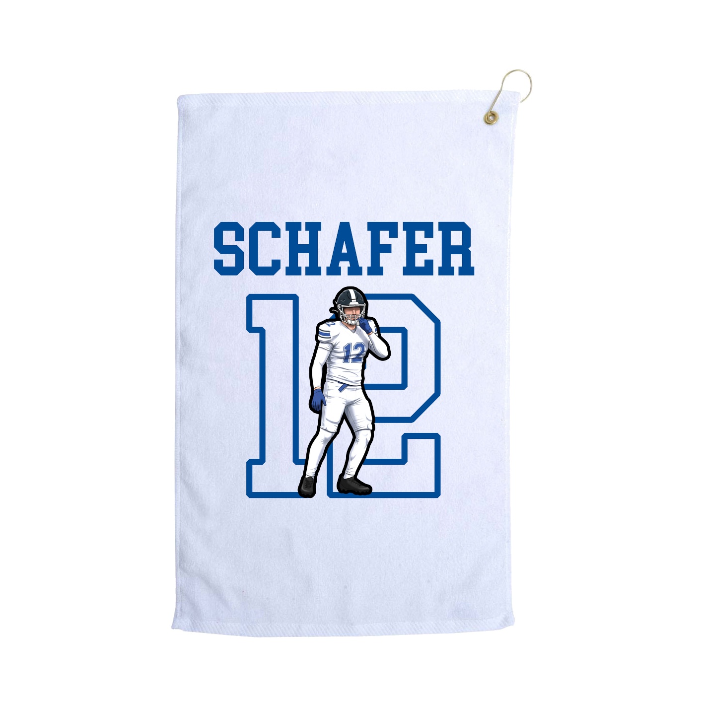 Golf Towel — Shirsey in White