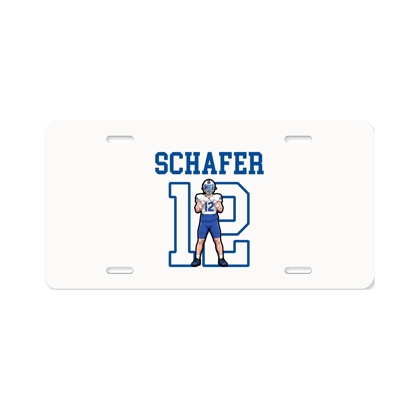 Aluminum License Plate