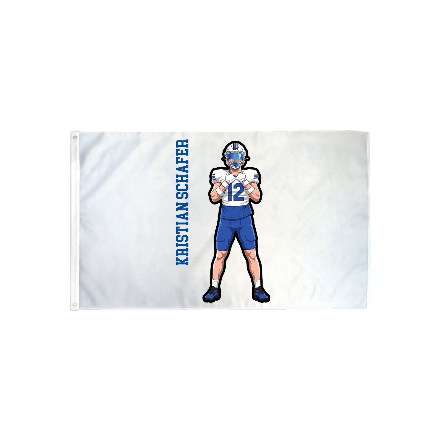 3x5 Flag — Name Vertical in Classic