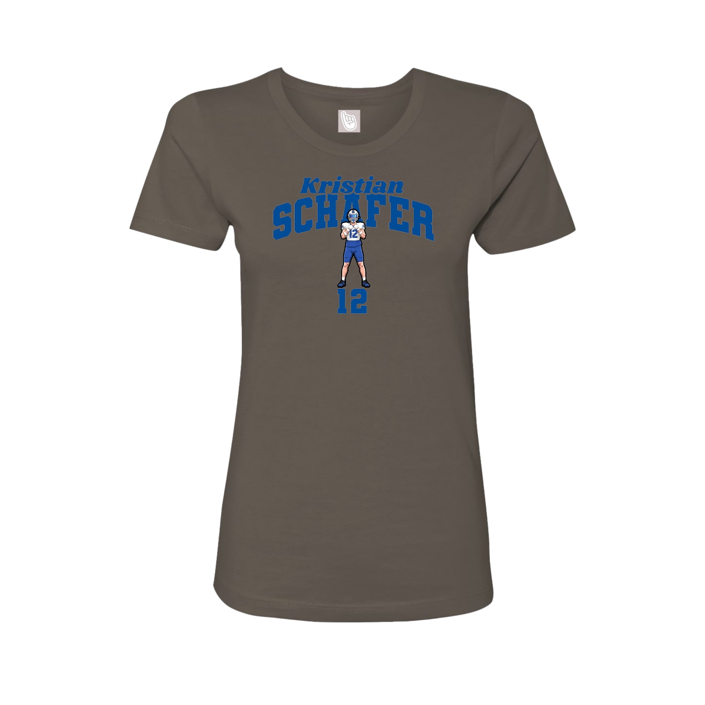 Womens Tee — Signature Arch in Grey