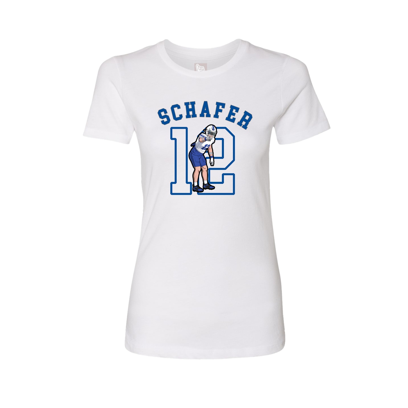 Womens Tee — Shirsey Arch in White