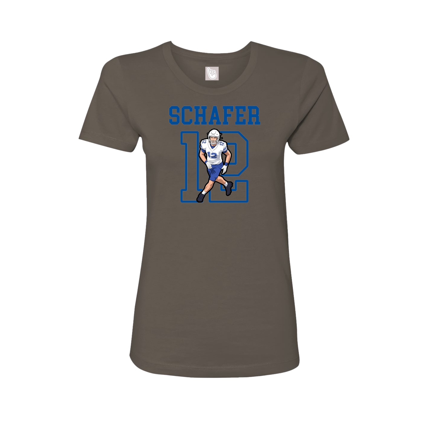 Fitted Women's Tee — Shirsey in Grey