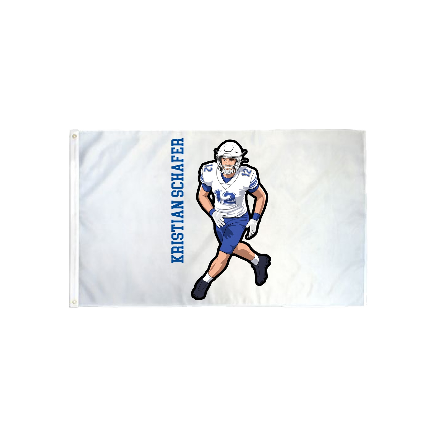 3x5 Flag — Name Vertical in Classic