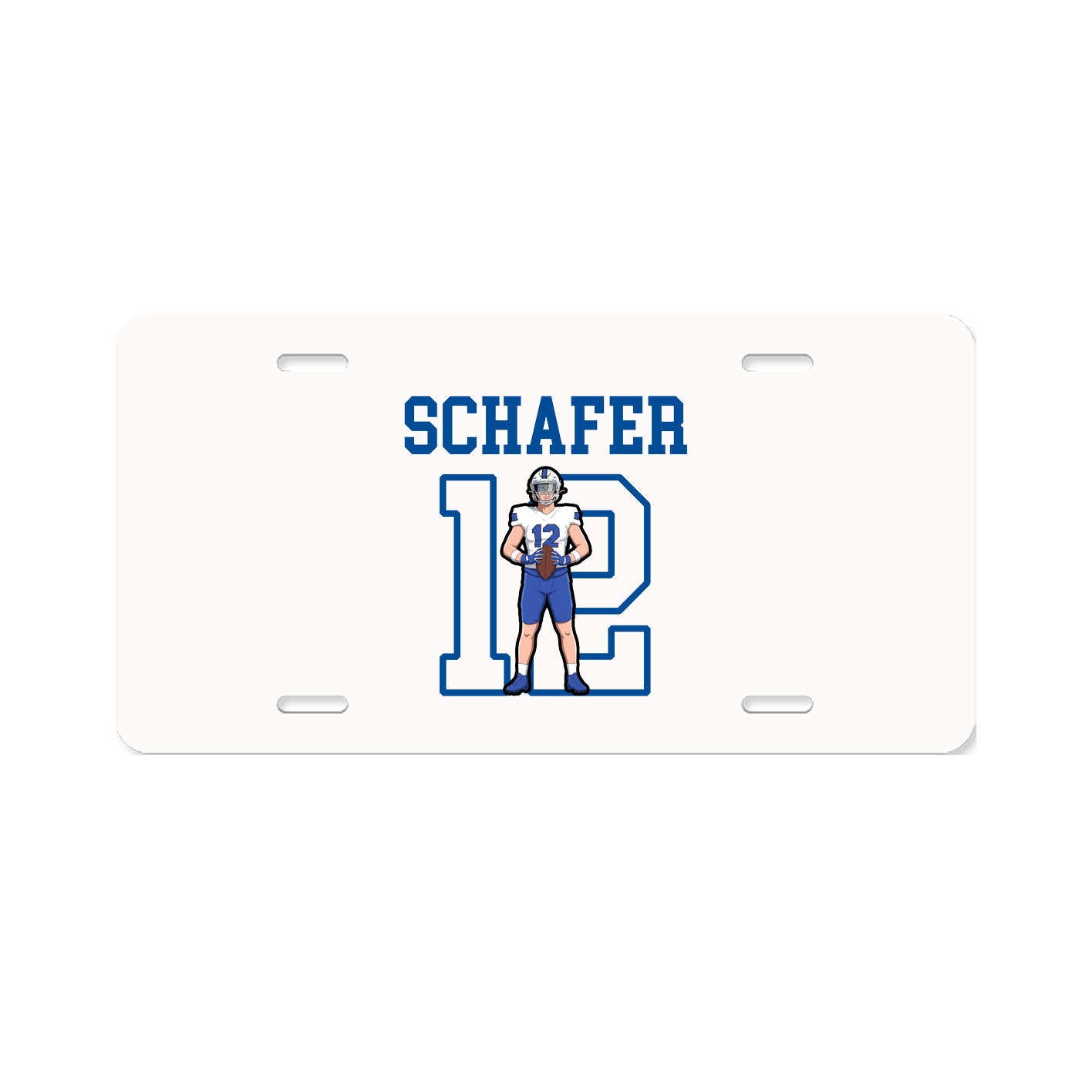 Aluminum License Plate