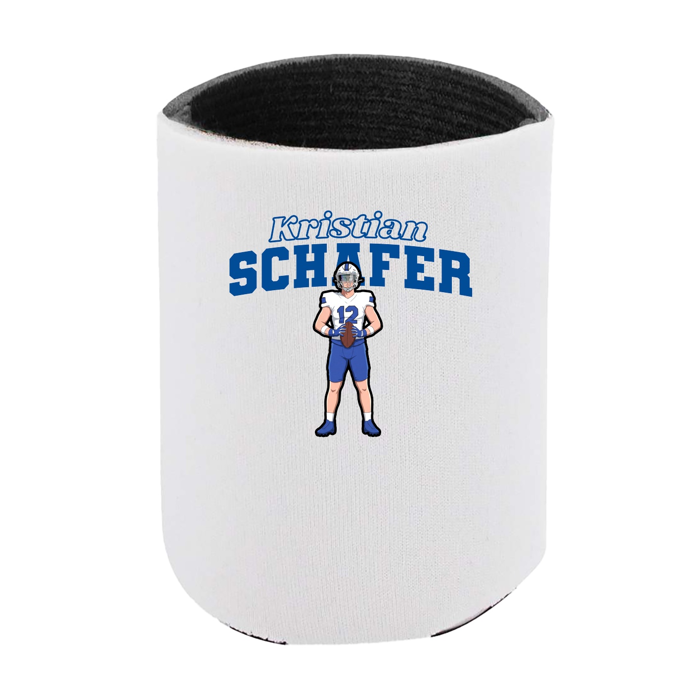 Can Holder — Name Arch in White