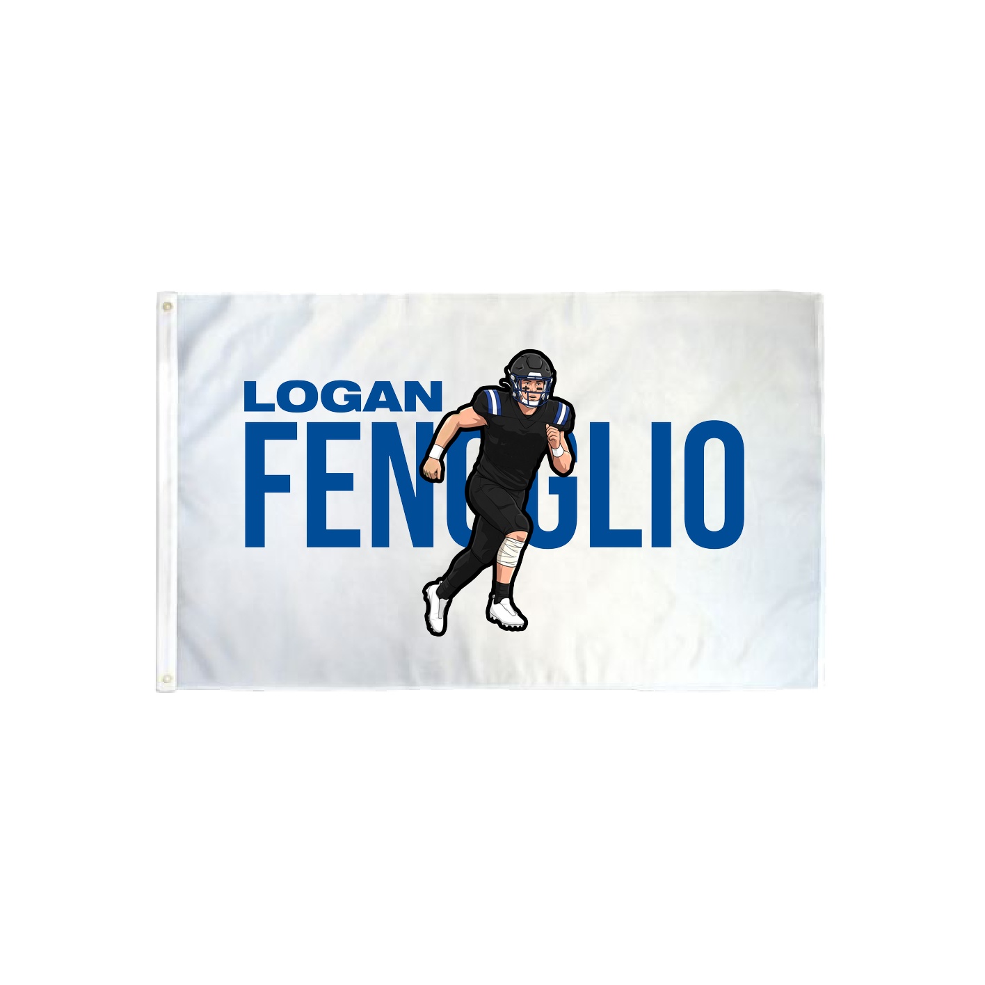 3x5 Flag — Player Name in Classic