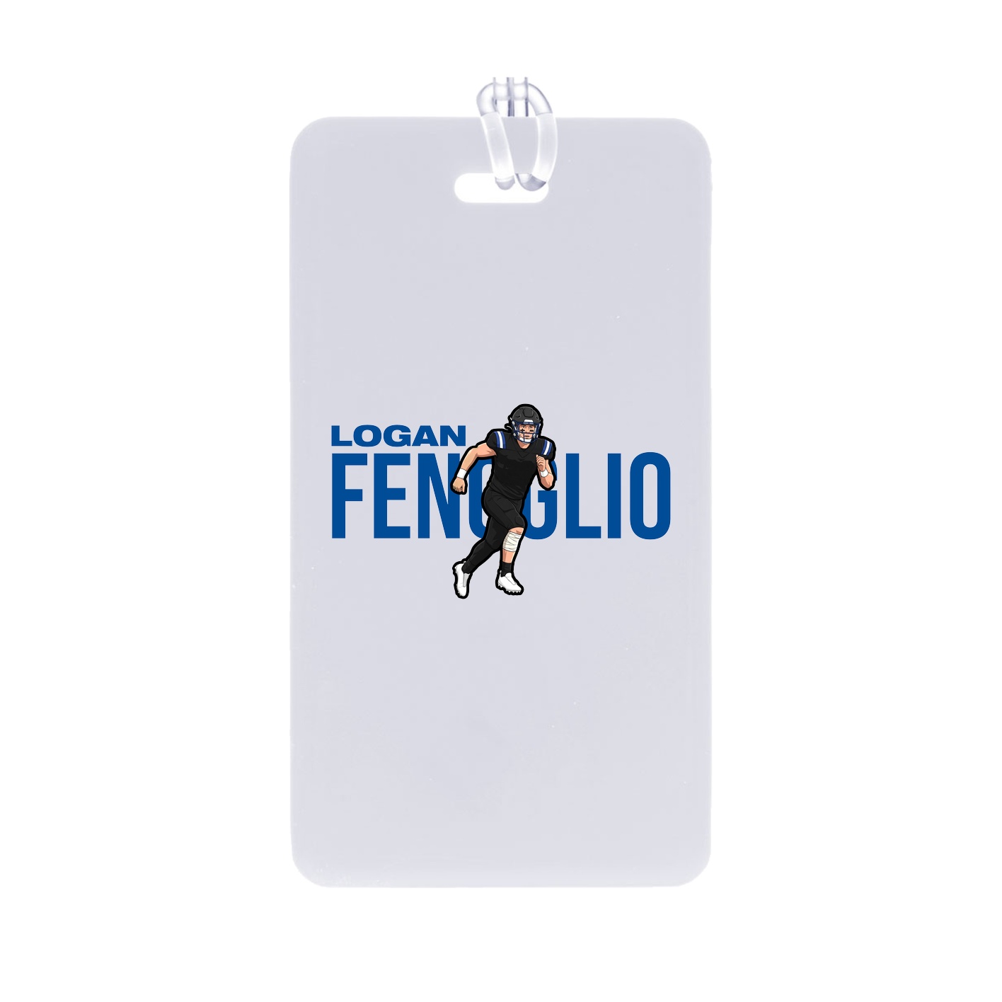Bag Tag — Player Name in Classic