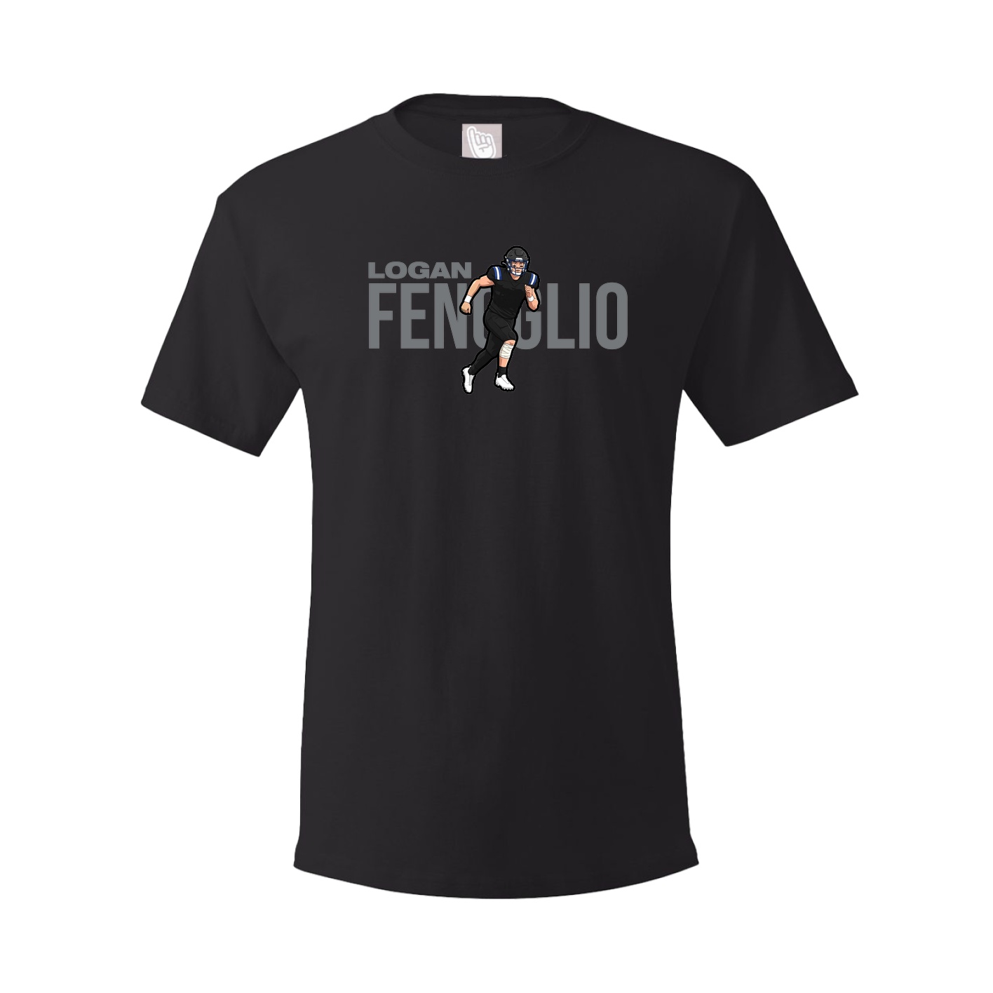 Youth Tee — Player Name in Black