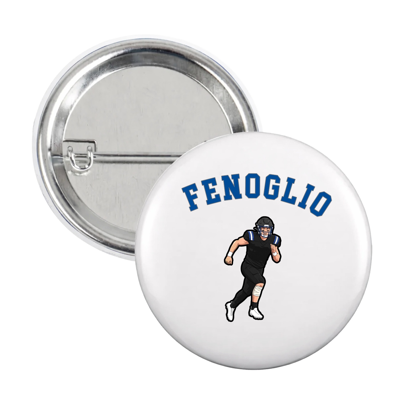 Game Day Button — Shirsey Arch in White