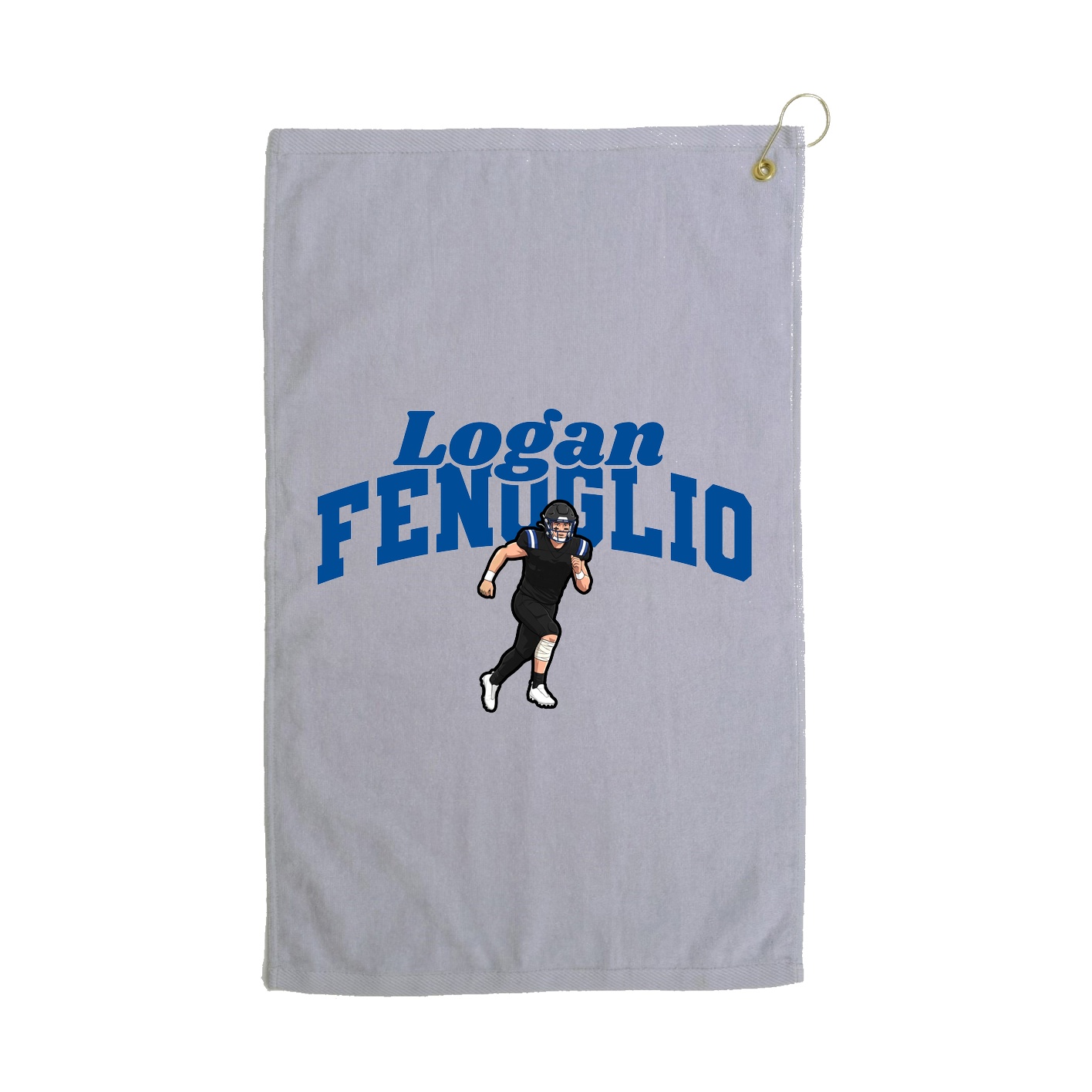 Golf Towel — Signature Arch in Grey