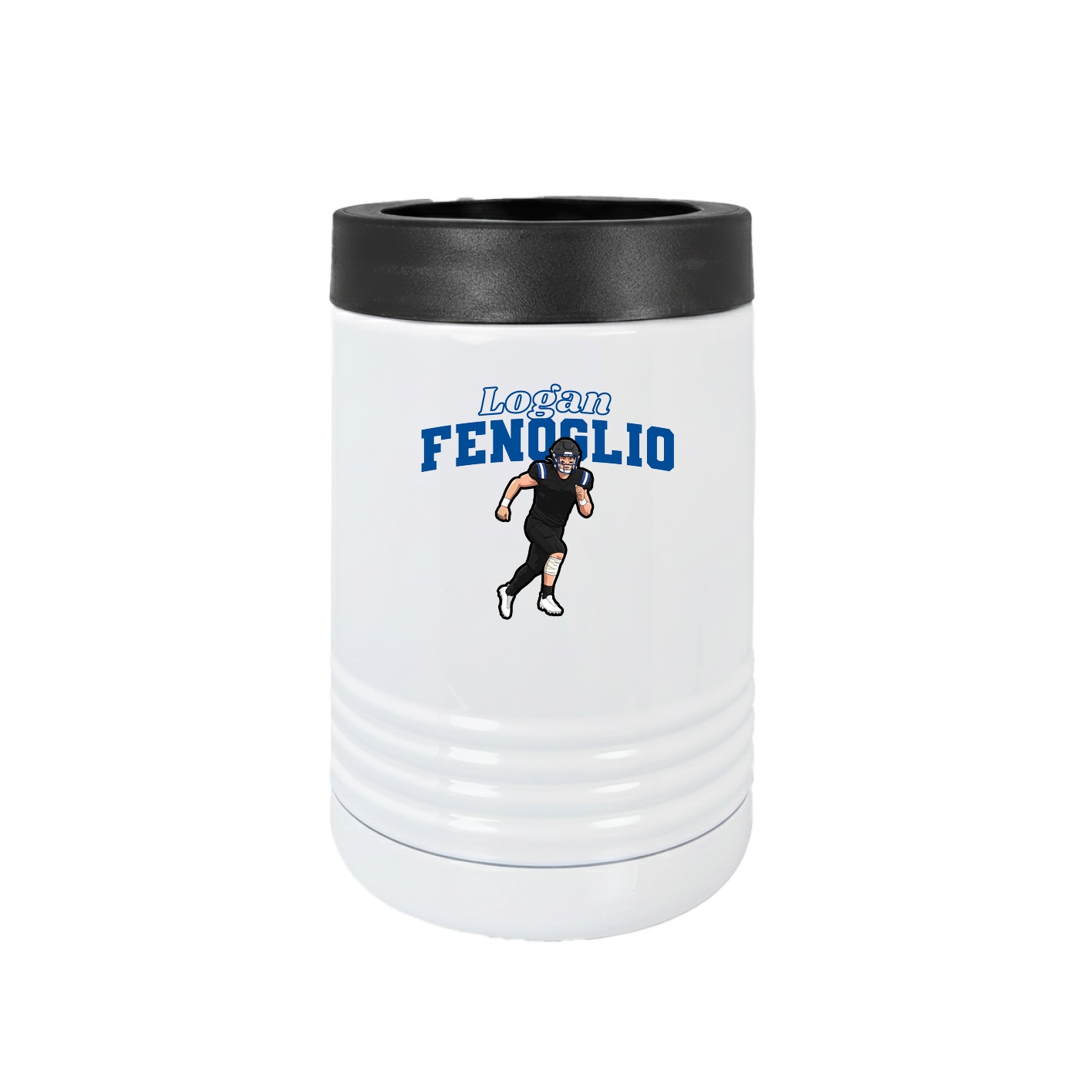 Beverage Holder — Name Arch in White