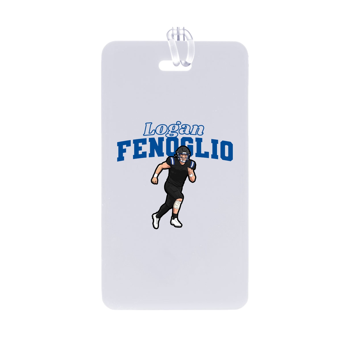 Bag Tag — Name Arch in Classic