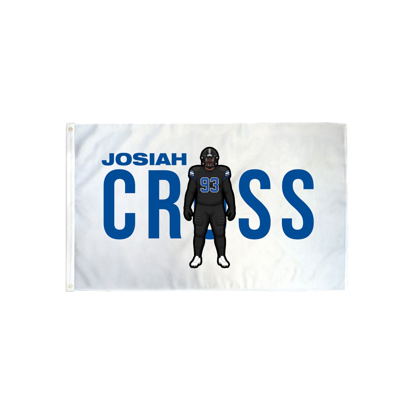 3x5 Flag — Player Name in Classic