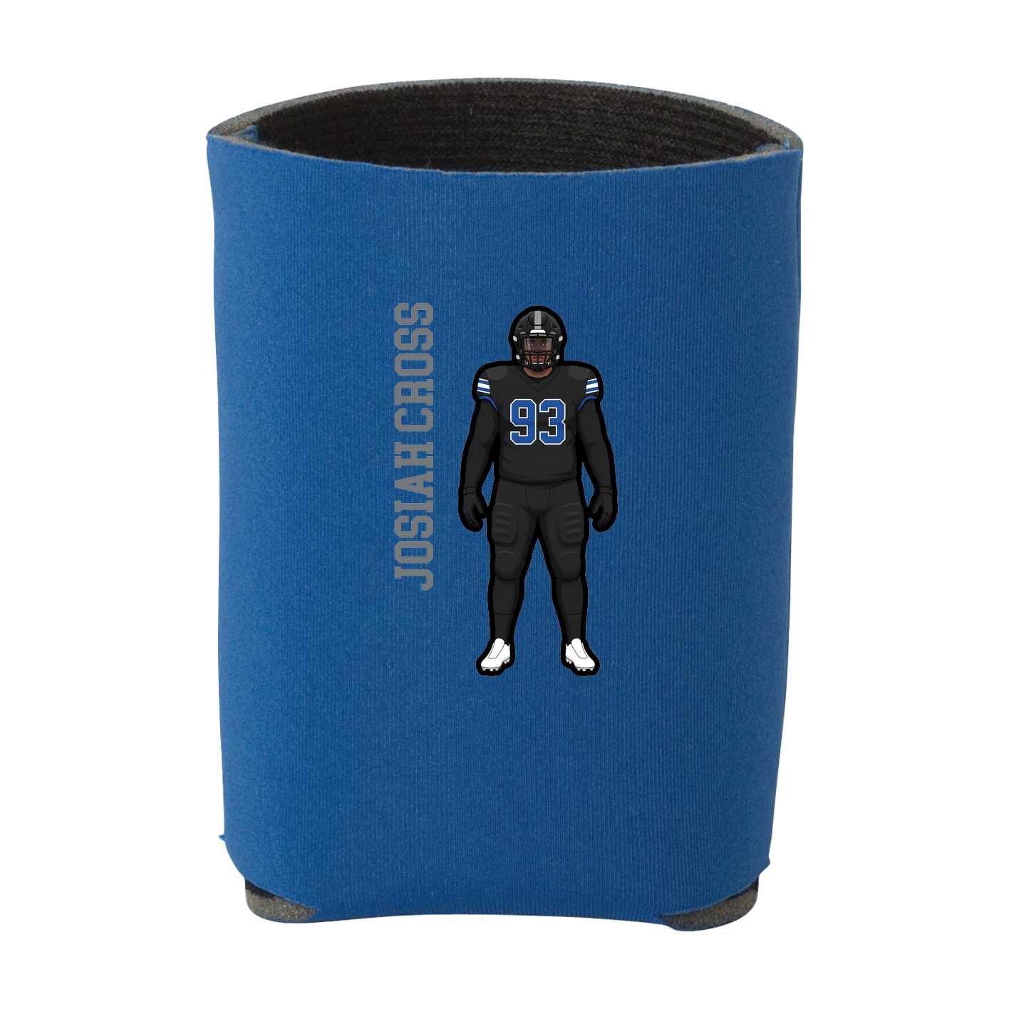 Can Holder — Name Vertical in Royal