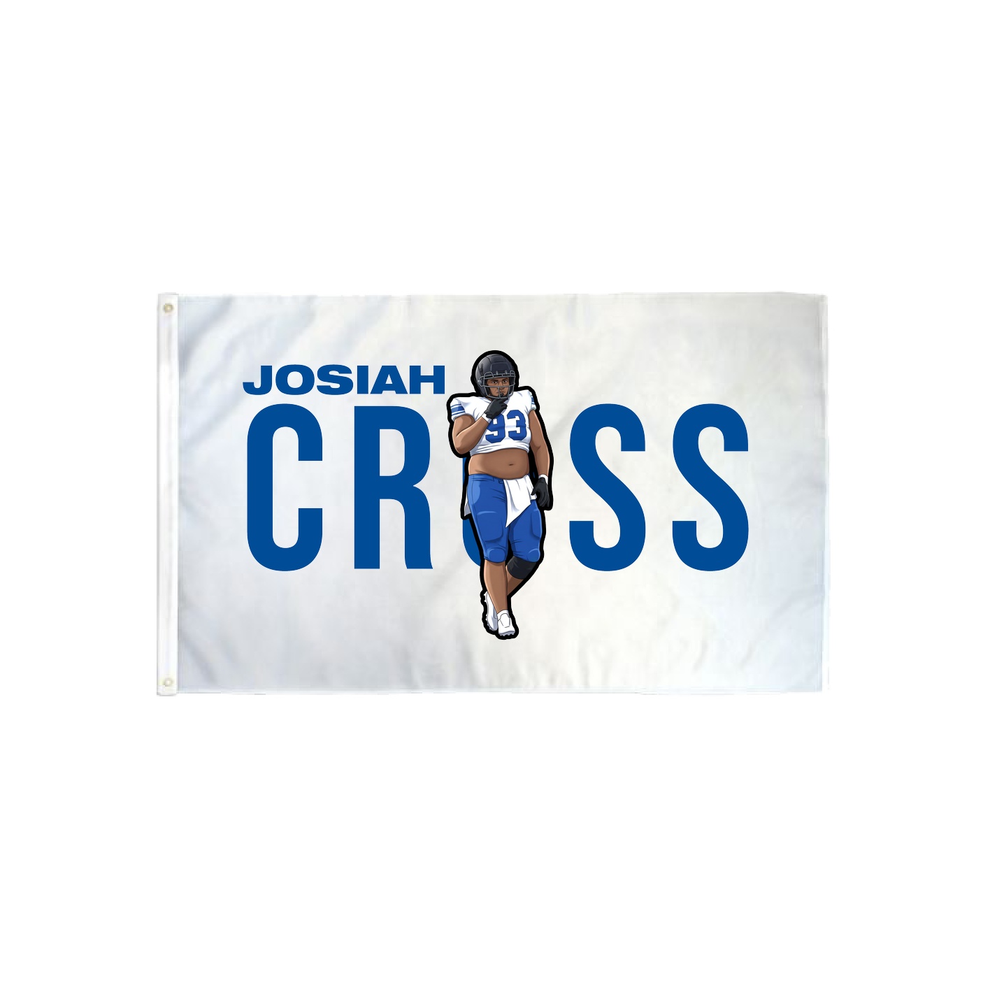 3x5 Flag — Player Name in Classic