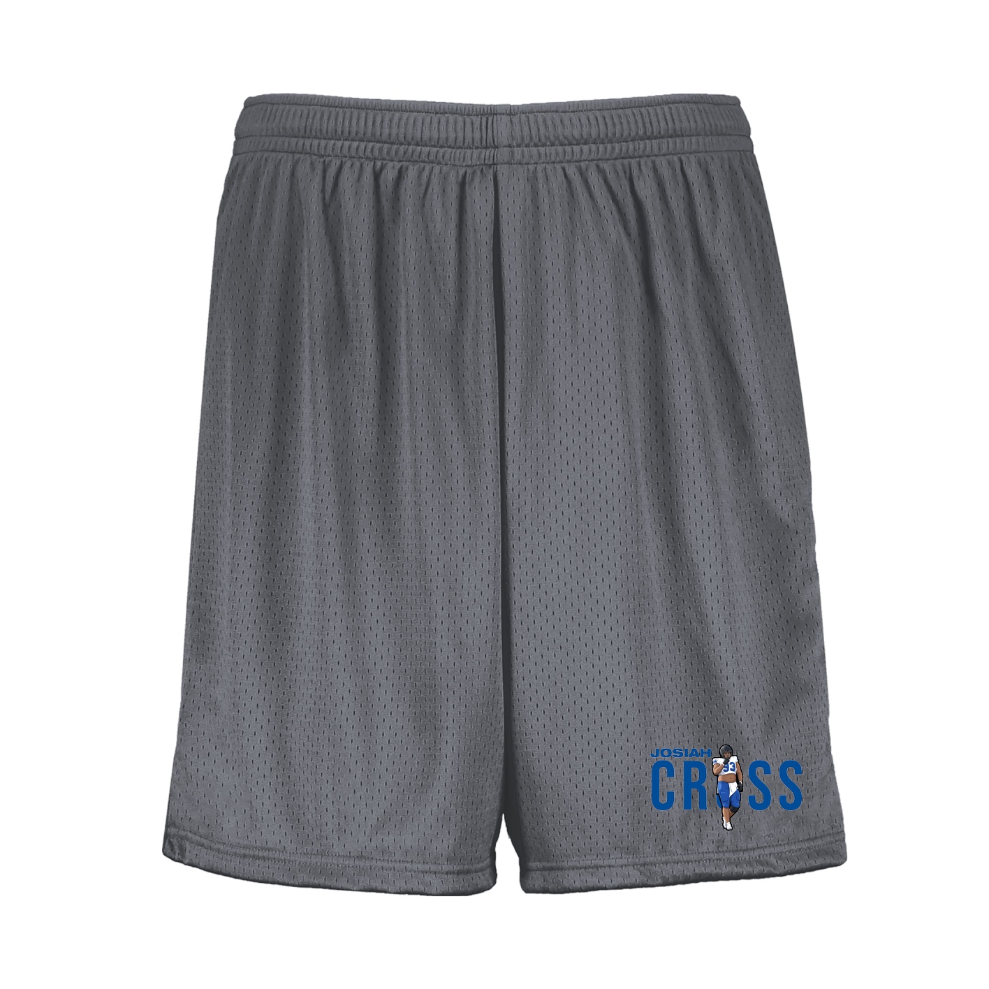 Shorts — Player Name in Grey