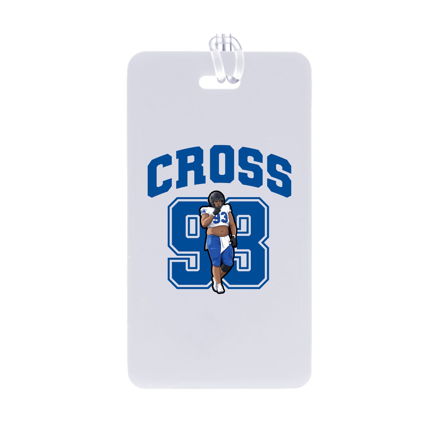 Bag Tag — Number in Classic