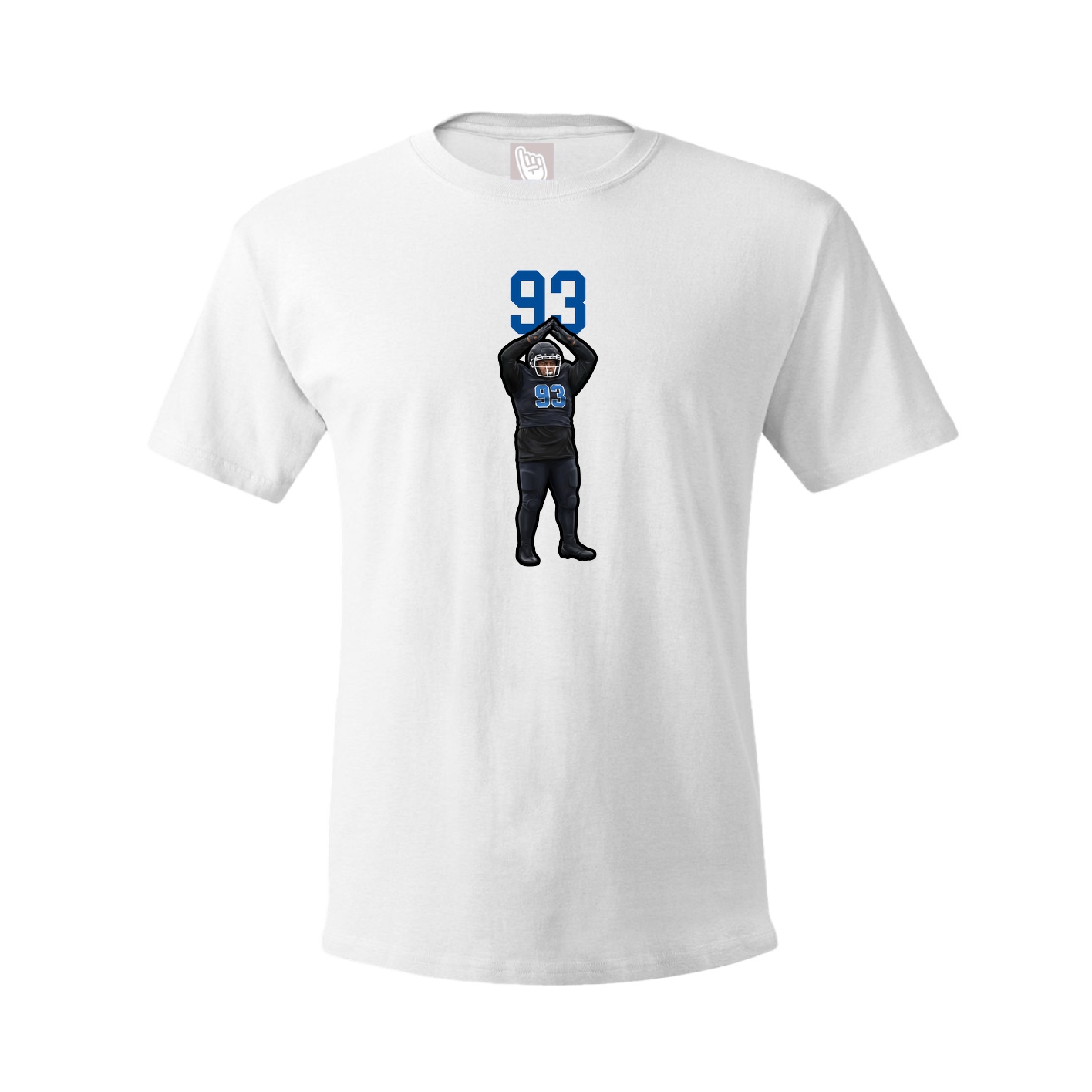 Tee — Number Top in White