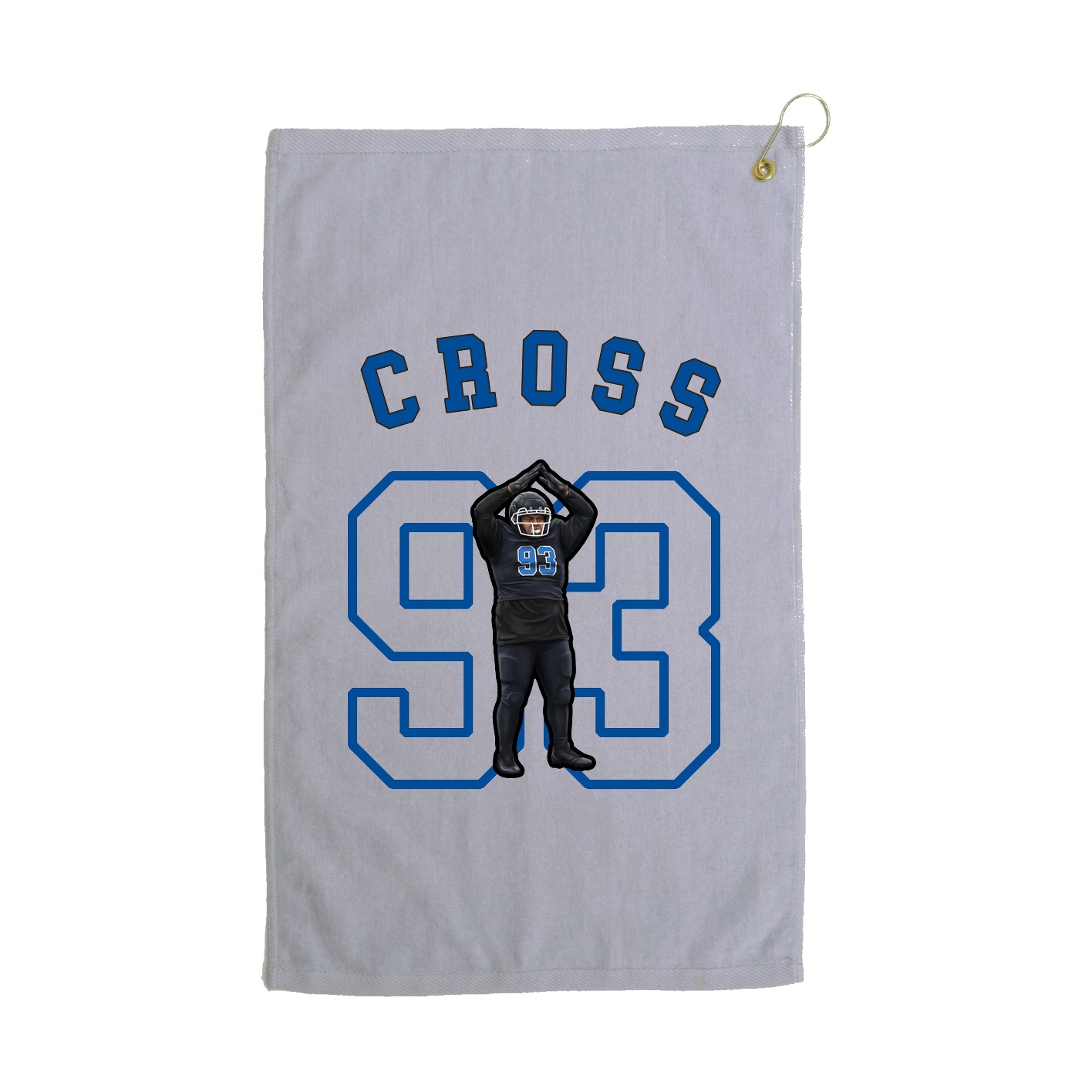 Golf Towel — Shirsey Arch in Grey