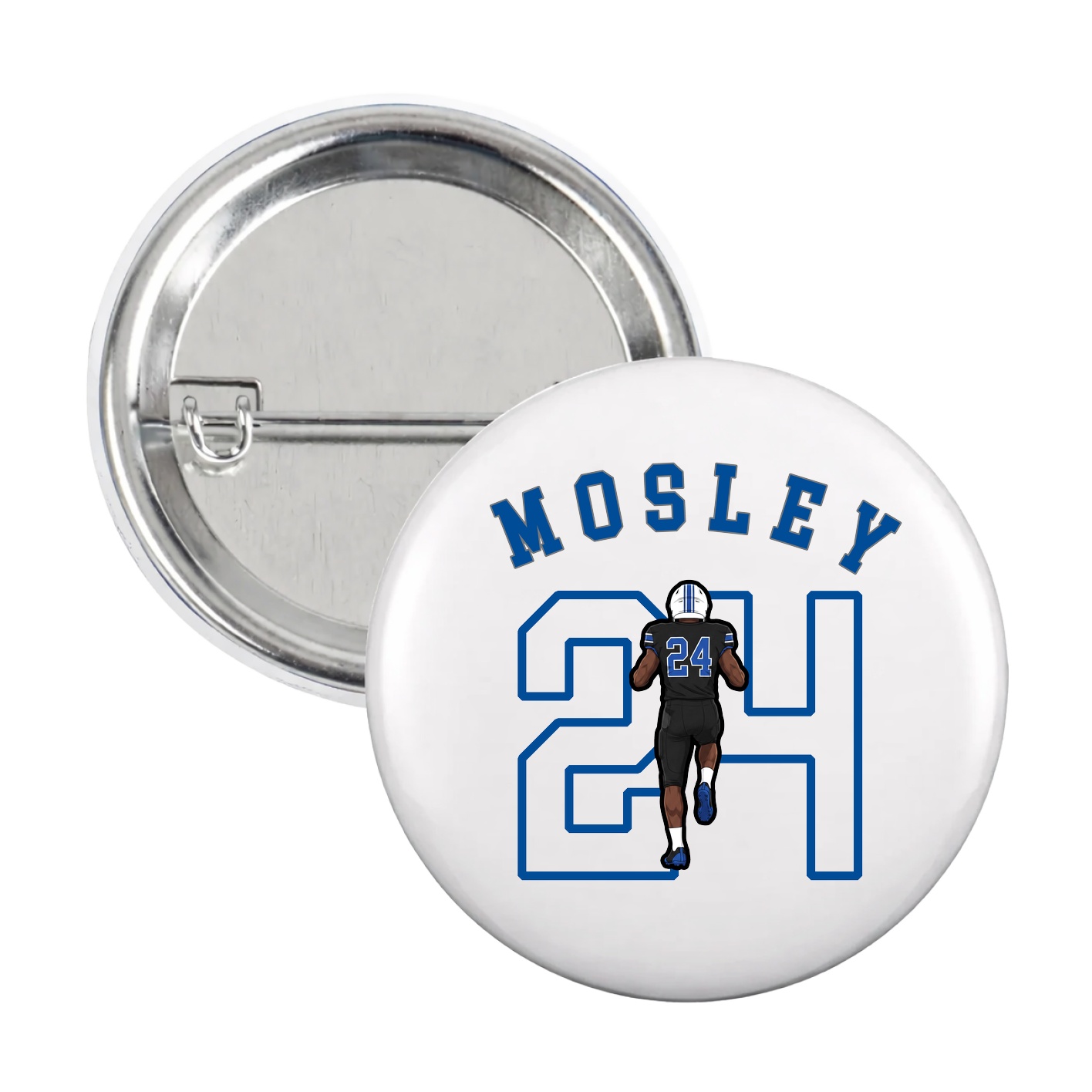 Game Day Button — Shirsey Arch in White