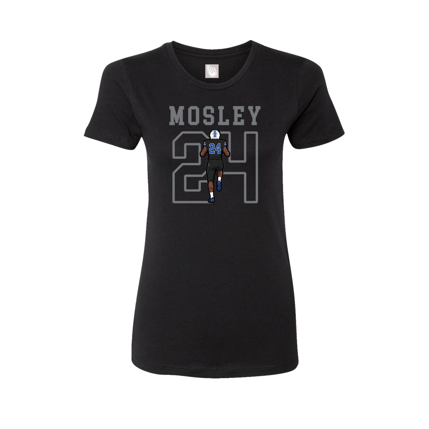 Fitted Women's Tee — Shirsey in Black