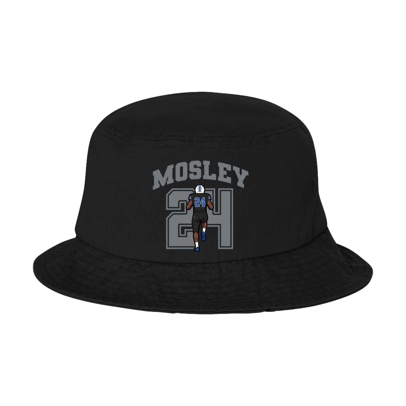 Bucket Cap — Number in Black