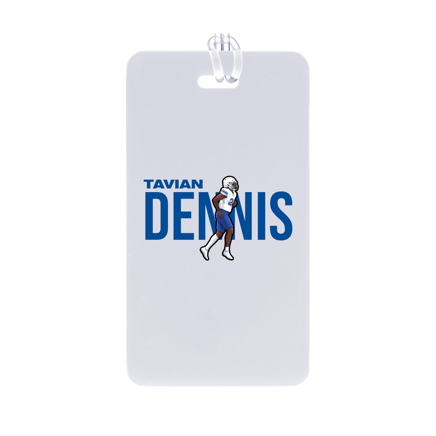 Bag Tag — Player Name in Classic
