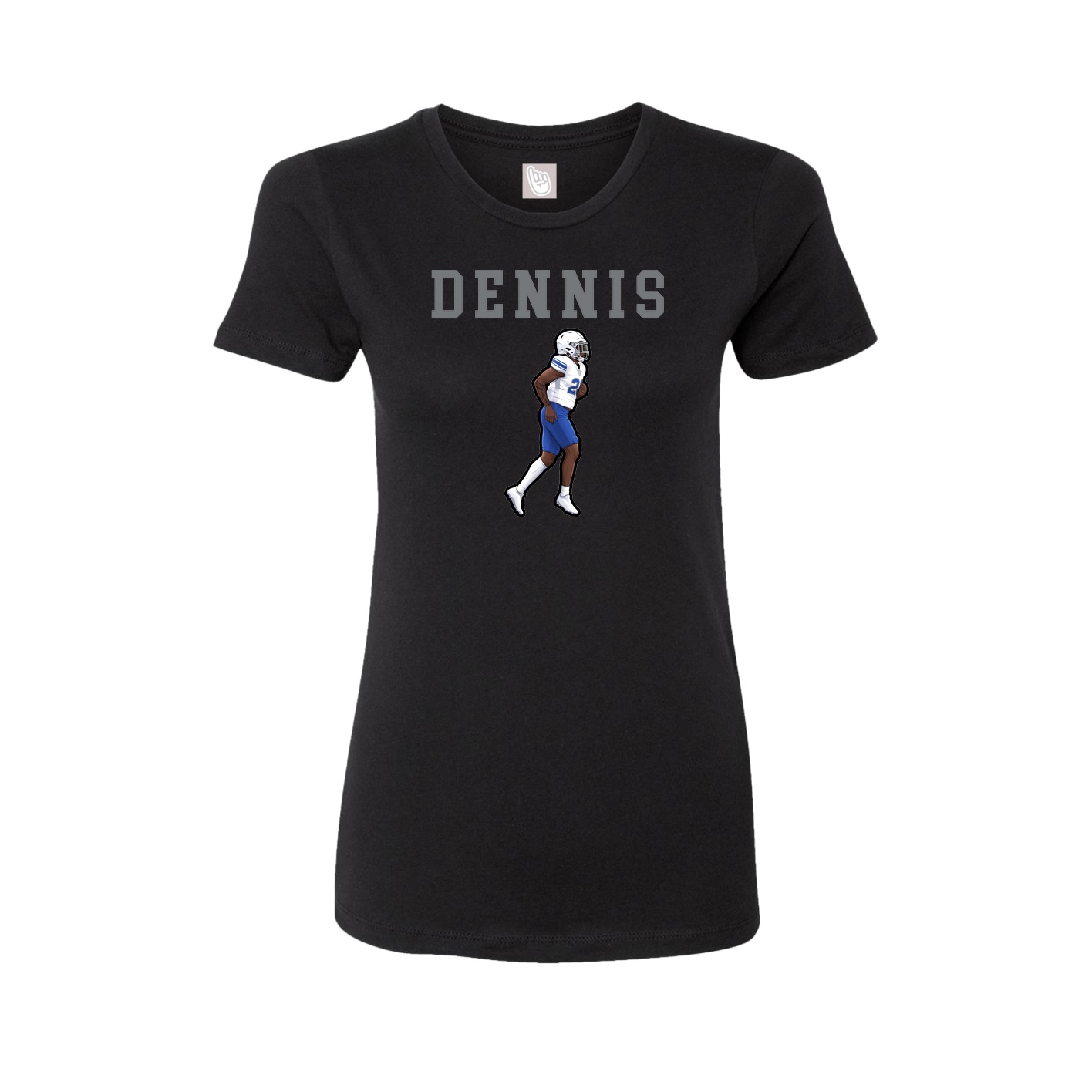 Fitted Women's Tee — Shirsey in Black