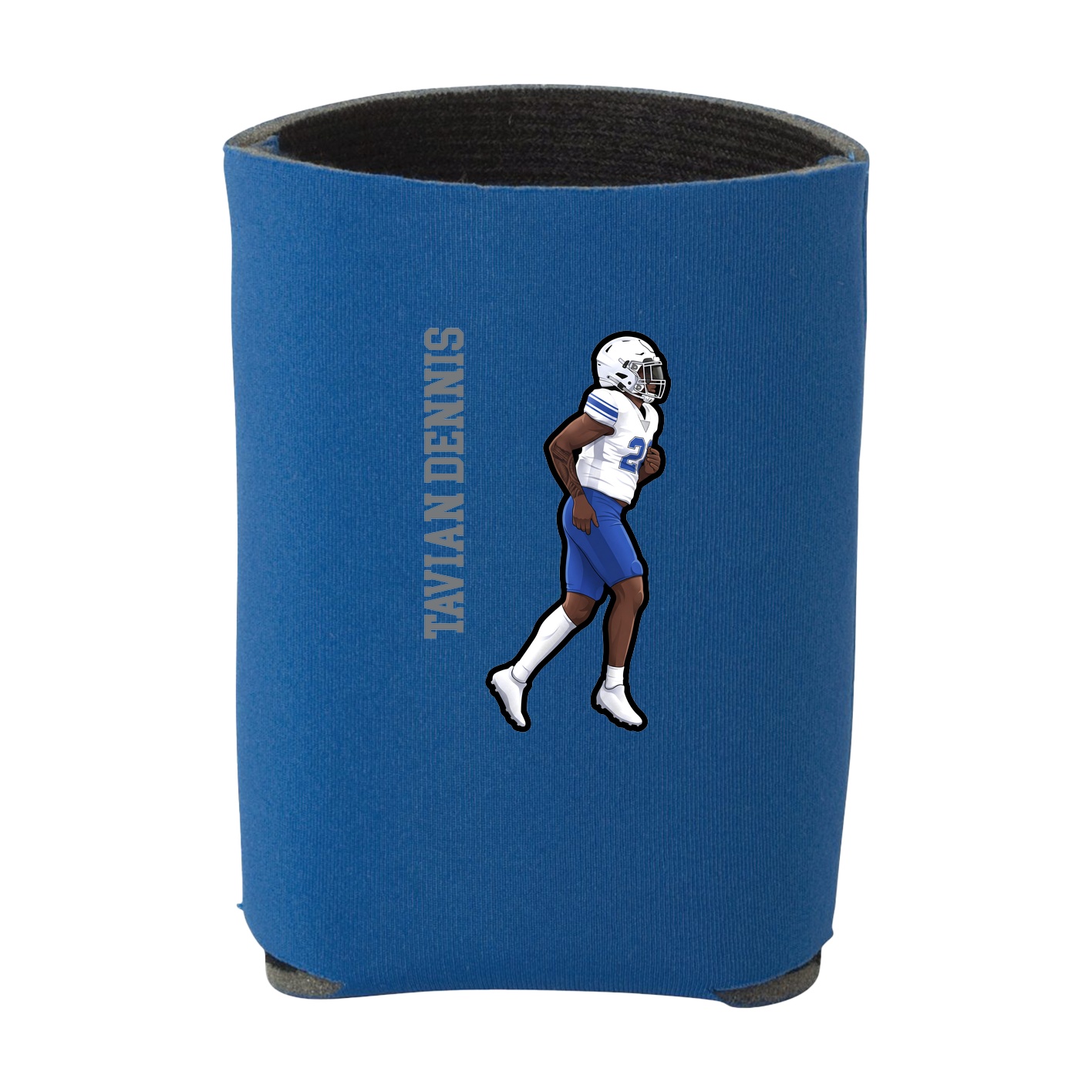 Can Holder — Name Vertical in Royal