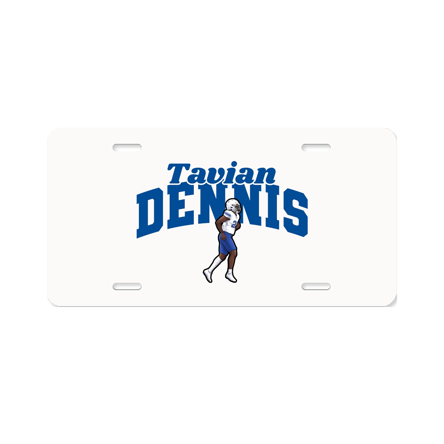 License Plate — Signature Arch in Classic