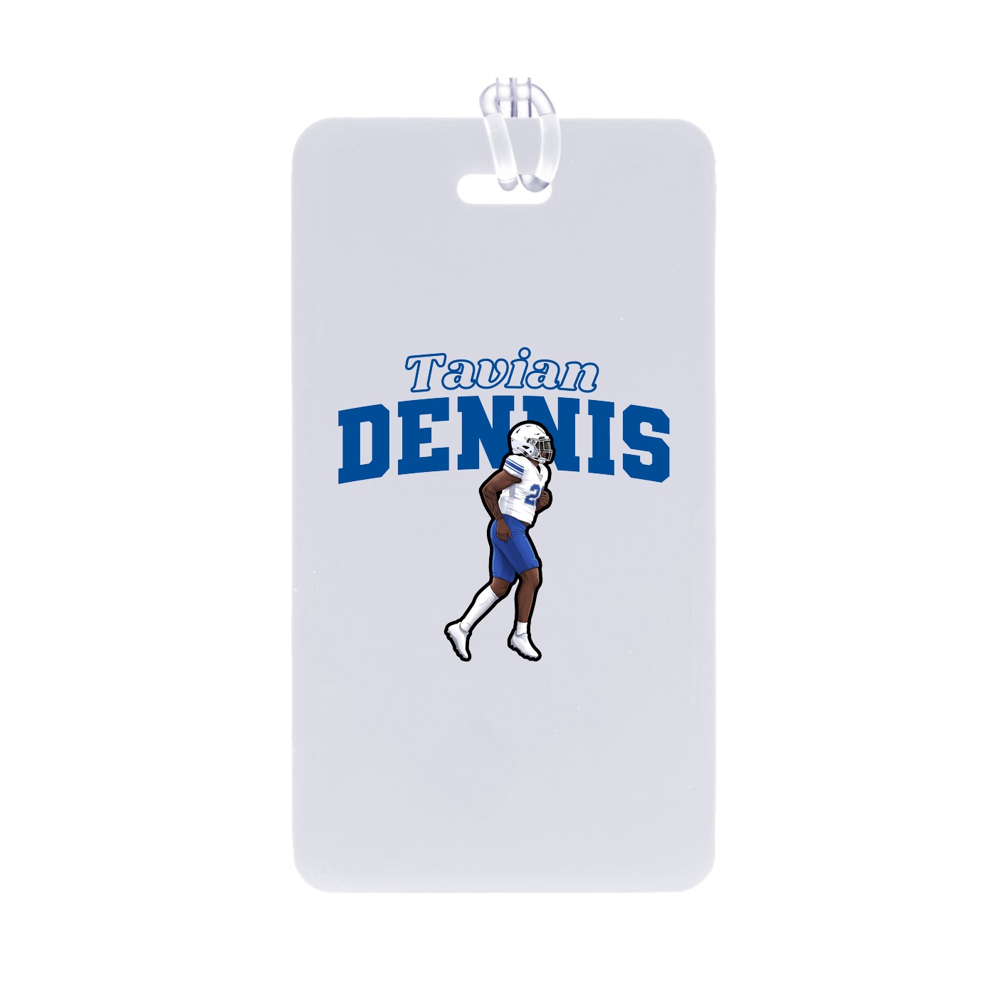 Bag Tag — Name Arch in Classic