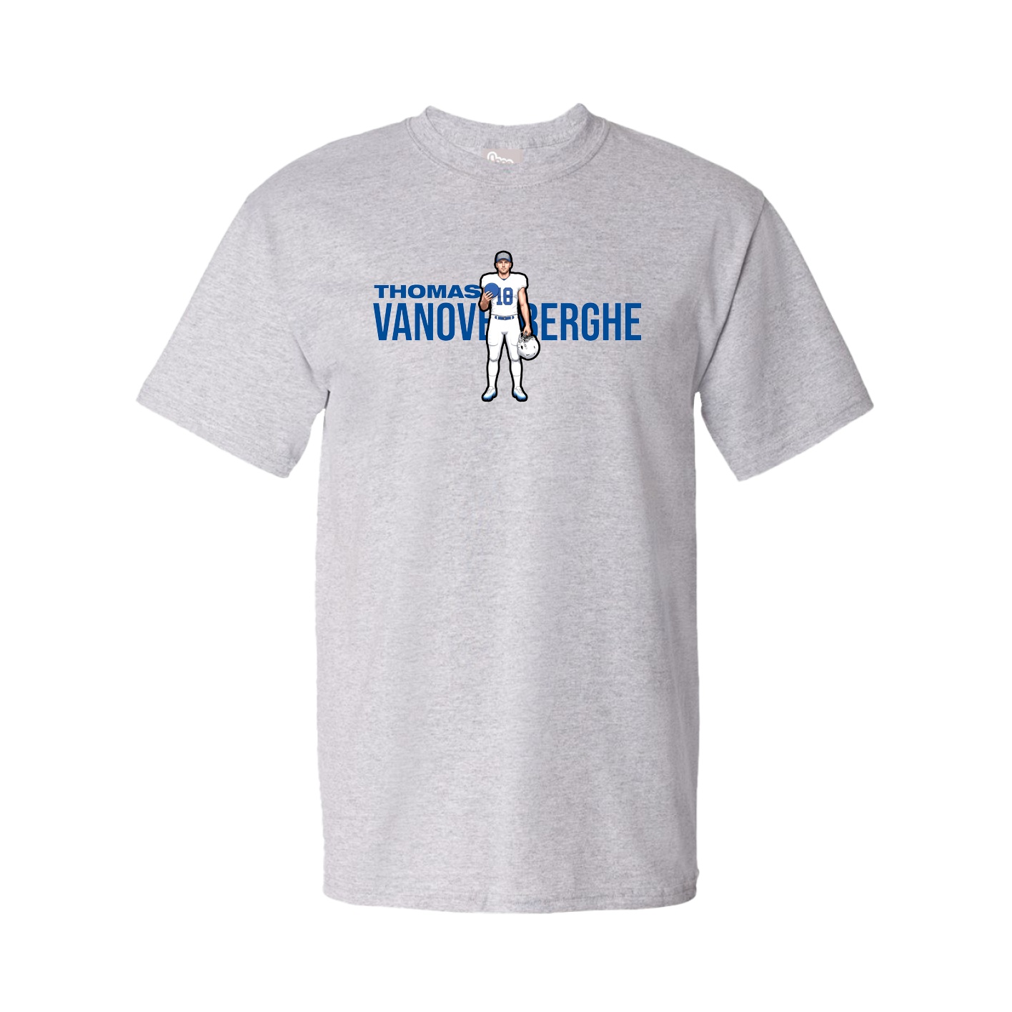 Youth Tee — Player Name in Grey
