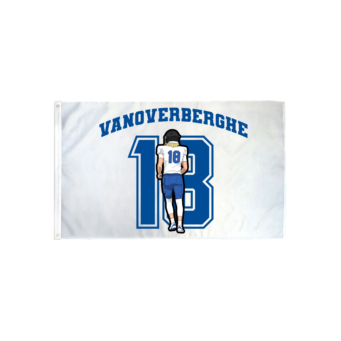 3x5 Flag — Number in Classic