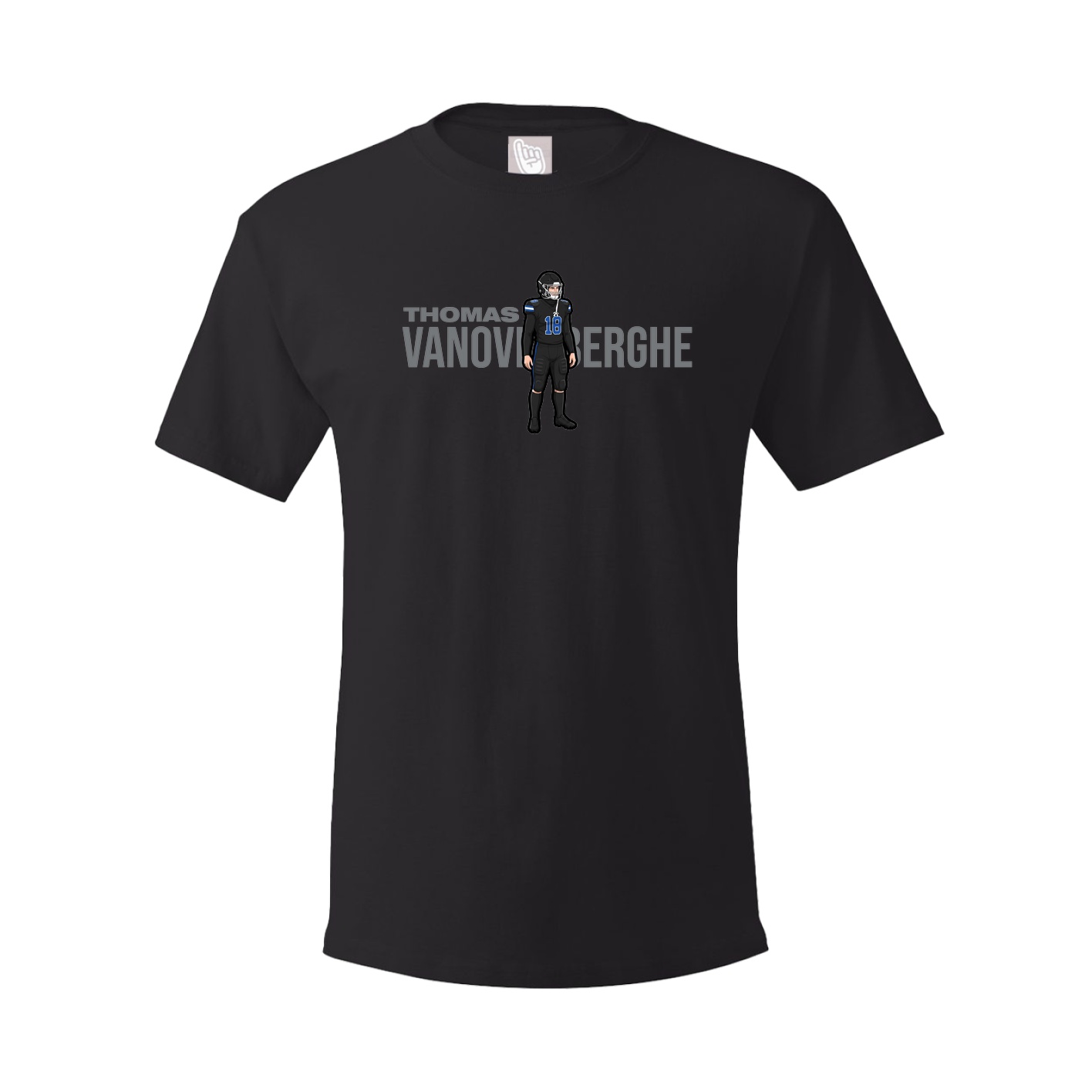 Tee — Player Name in Black
