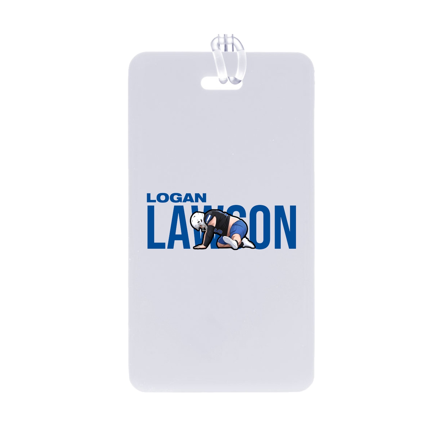 Bag Tag — Player Name in Classic