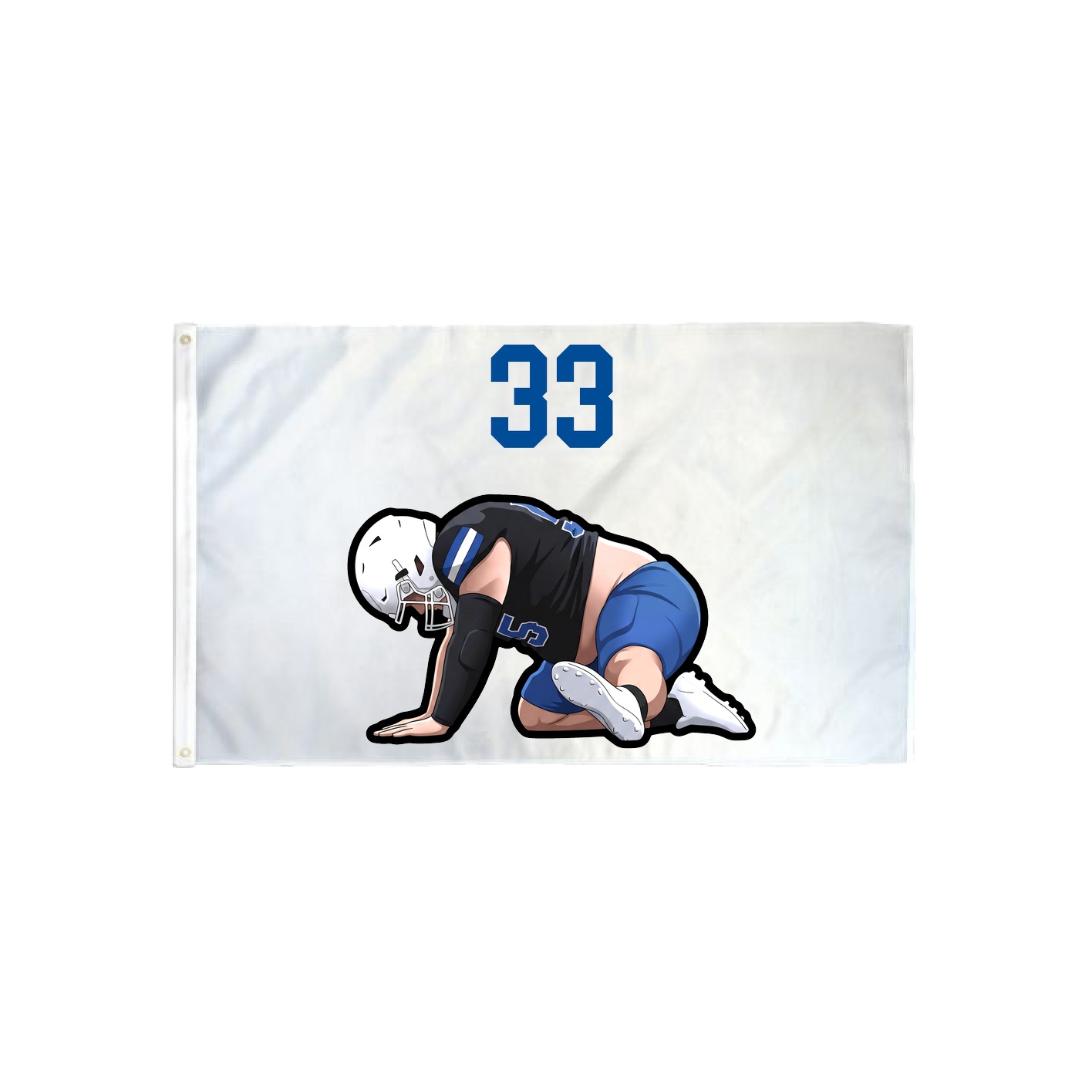 3x5 Flag — Number Top in Classic