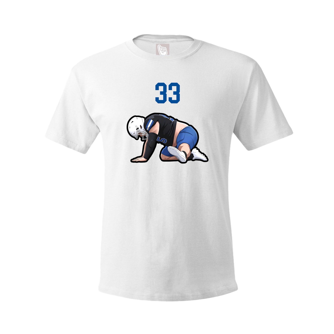 Tee — Number Top in White